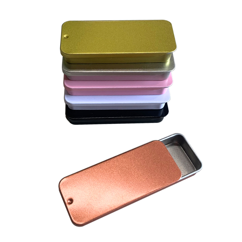 slide top candela di latta