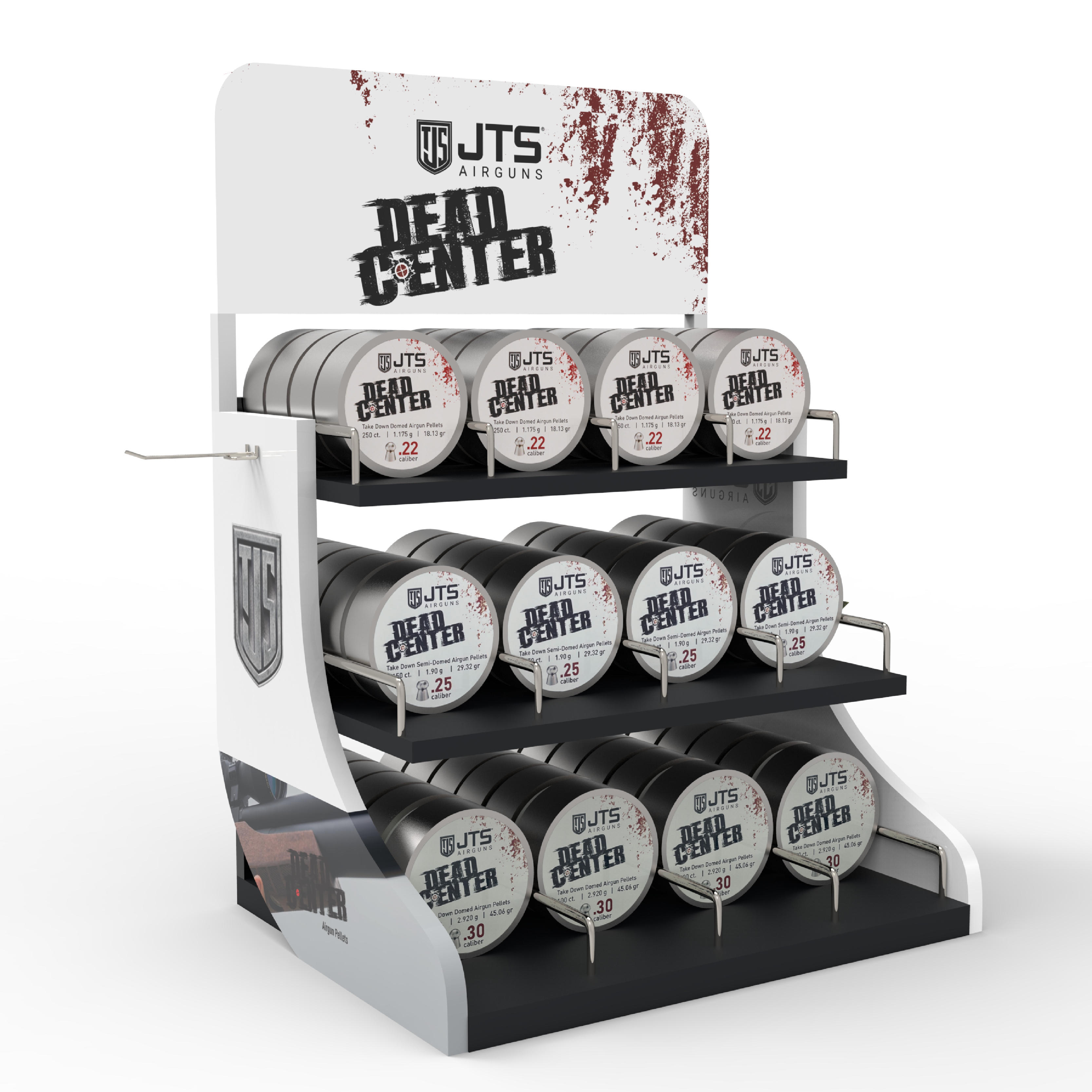 Custom Durable Metal Display Racks High-Weight Capacity Stands for Retail Store & Supermarket factory