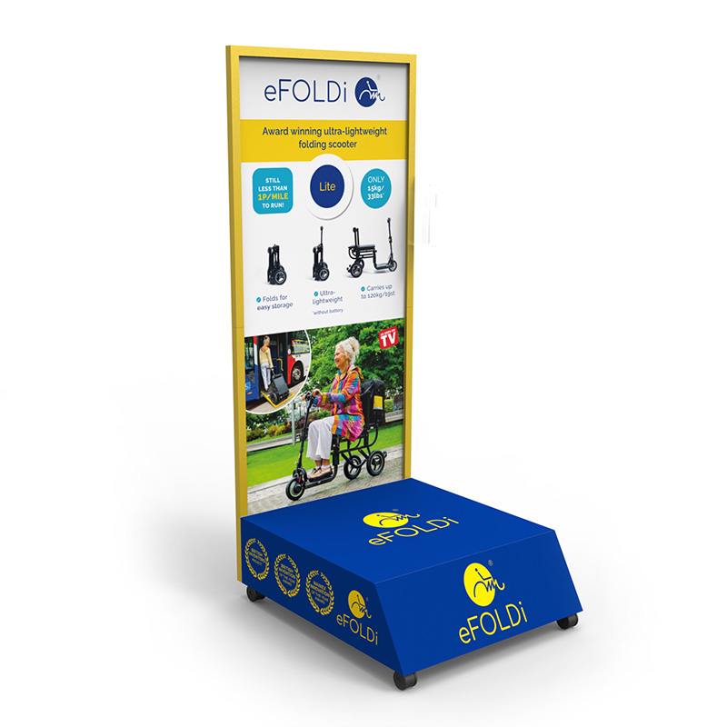eFOLDi Mobility Scooter Display