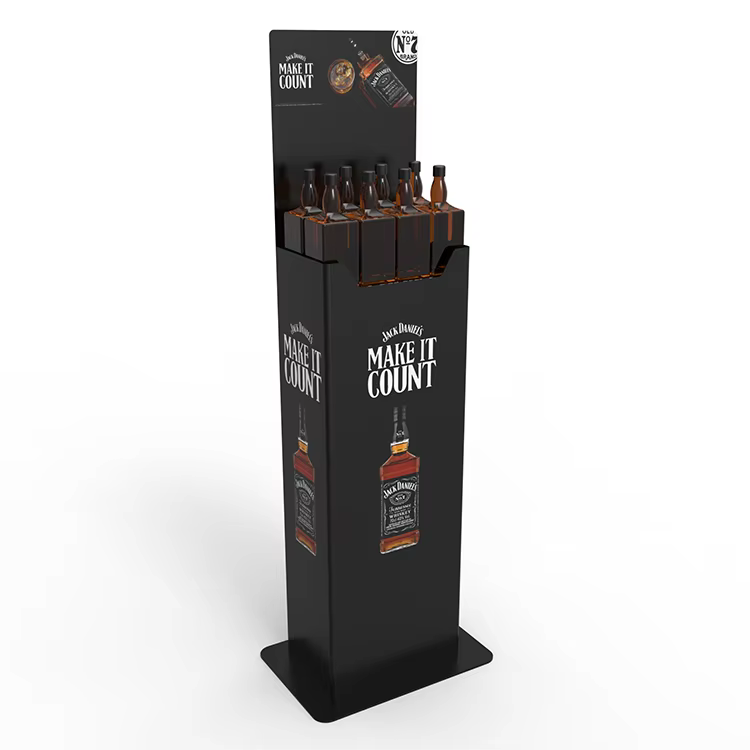 Apache Fashion Mineral Water Display Rack Customizable Floor Type for Hot Stores in Supermarkets details