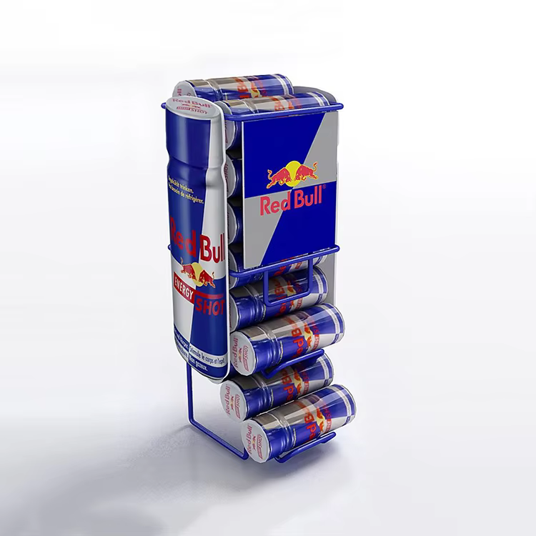 Apache Fashion Mineral Water Display Rack Customizable Floor Type for Hot Stores in Supermarkets factory