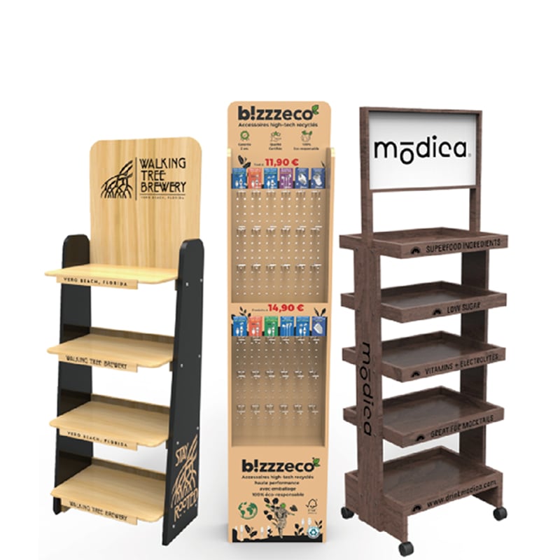wood display