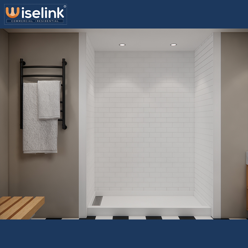 3x6 subway | Cultured Marble vs Tile Shower Walls