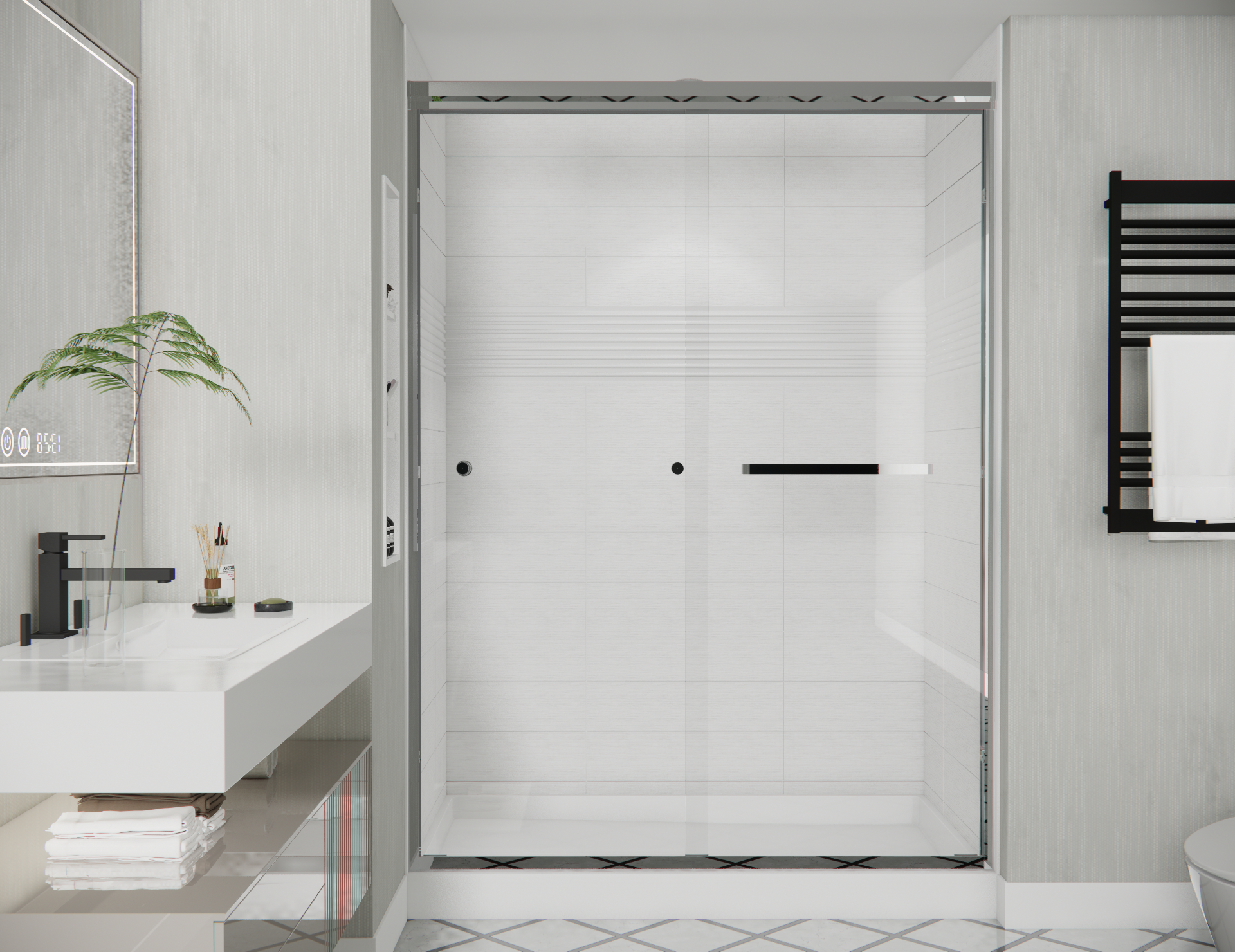 Shower Grass Door