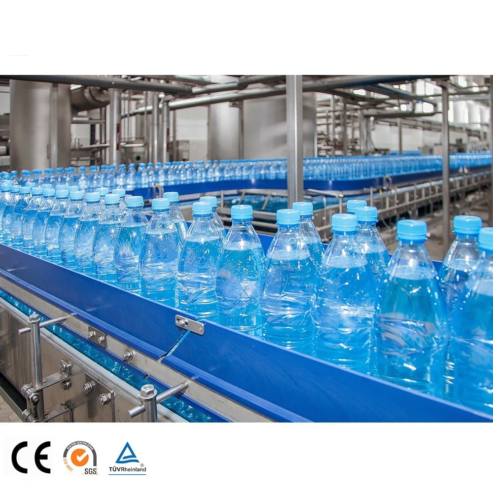 máquina de enchimento de água engarrafada PET 10000BPH (500ml)