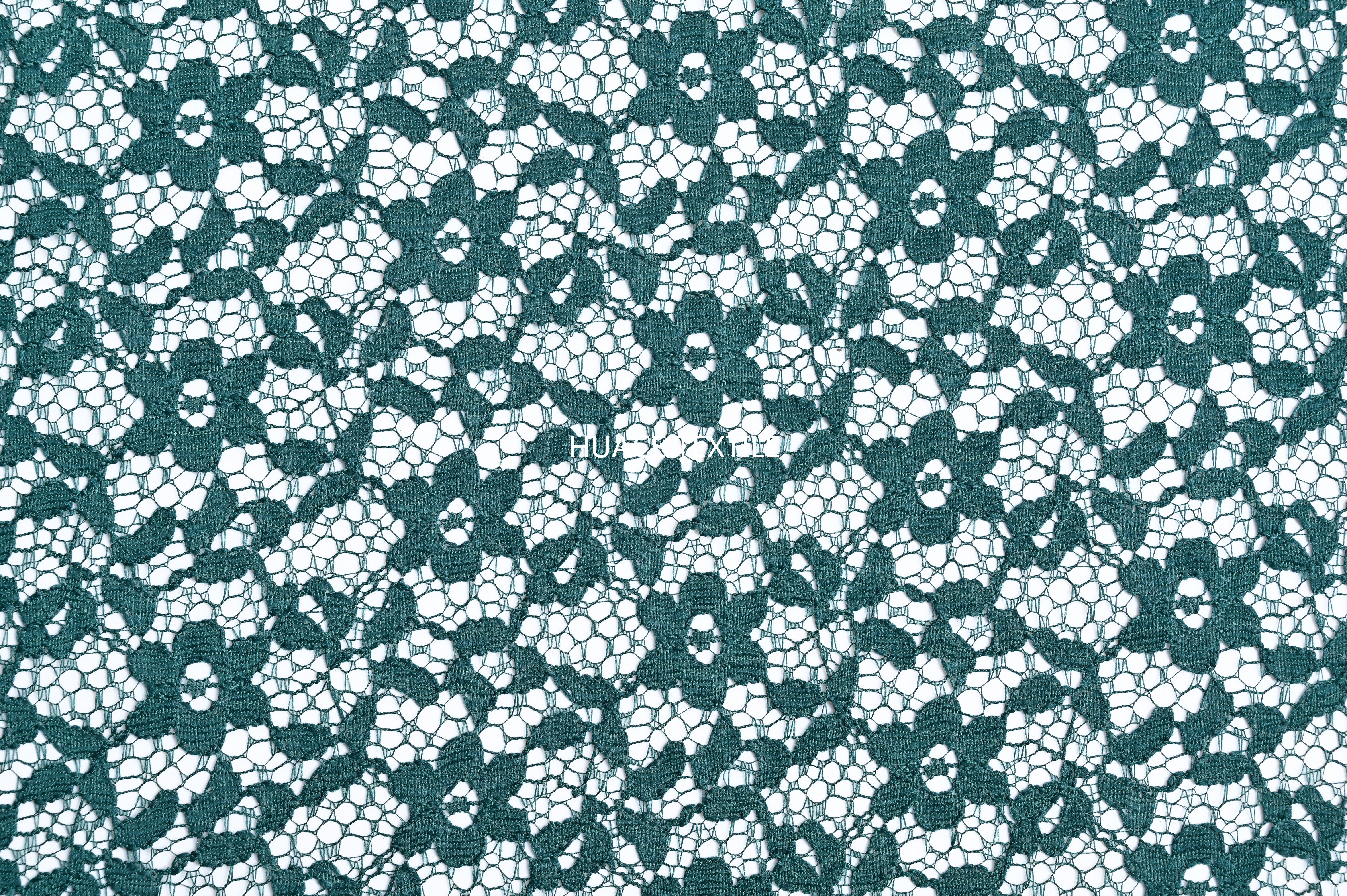 New Style Green Fashion Polyester Floral Country Style Lace