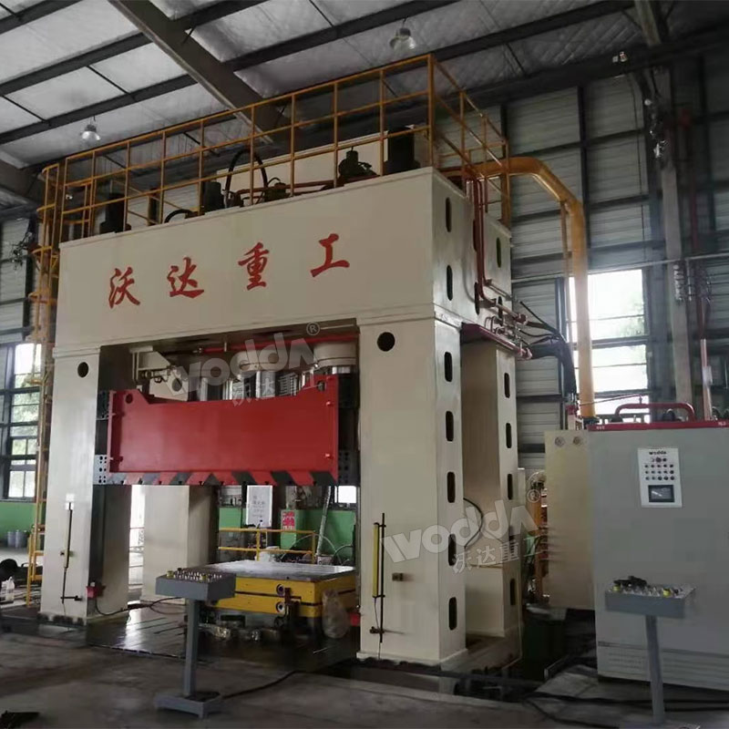 SMC integrated bathroom hydraulic press on-site commissioning SMC integrated bathroom hydraulic press on-site commissioning