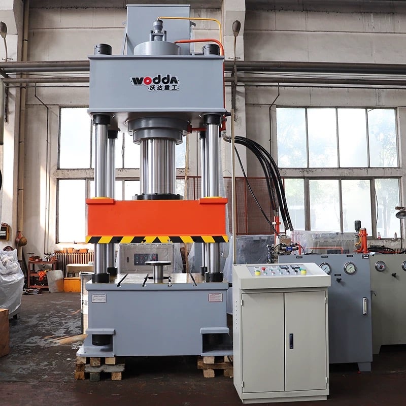How a 500 Ton Hydraulic Press Works