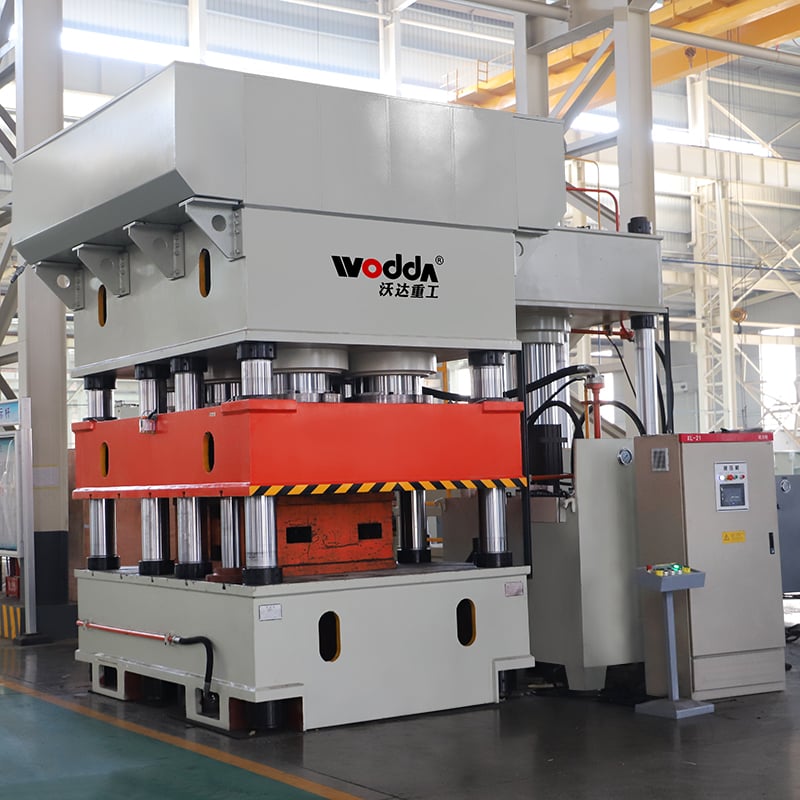 Maximize your workspace with compact steel door hydraulic press