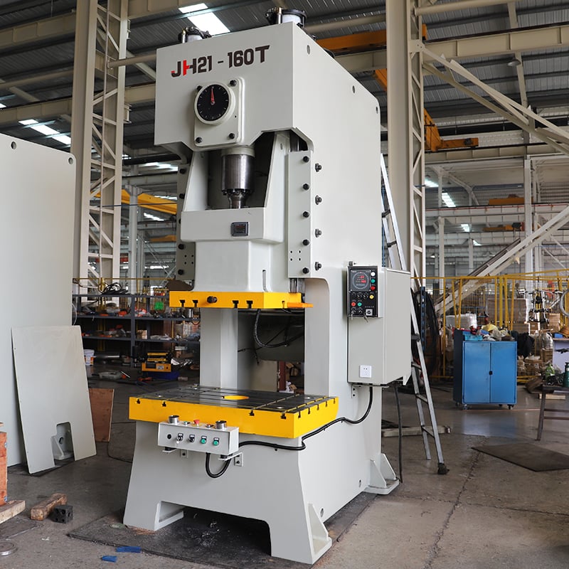 Advanced features for improved accuracy and speed in pneumatic punch press