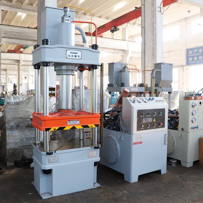 The Incredible Strength of 150-Ton Hydraulic Press Machine