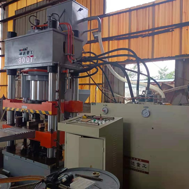 Harnessing hydraulic power to mold salt into durable brick form