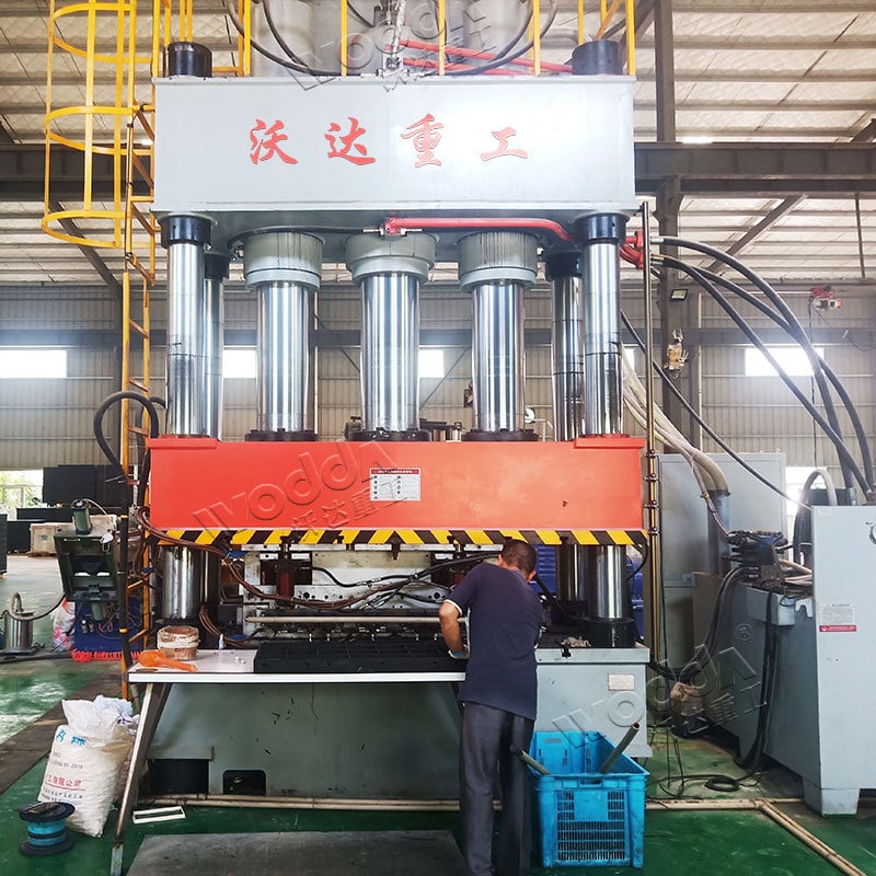 Experimenting with a 3000 Ton Press