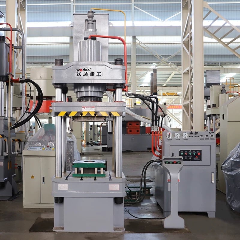 Creating Impact with a Hydraulic Press 100 Ton