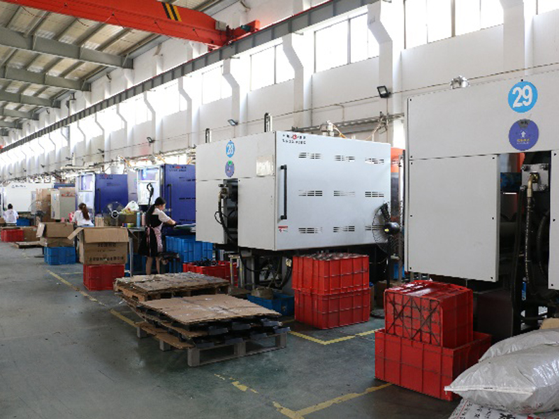 Busy and Orderly Production Site