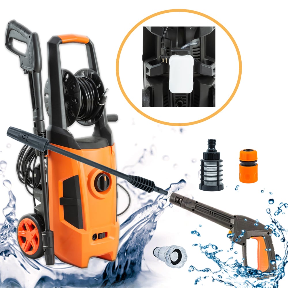 Easy-to-use foam sprayer for efficient cleaning results