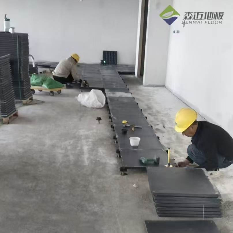 Are steel raised access floors suitable for high-traffic areas?