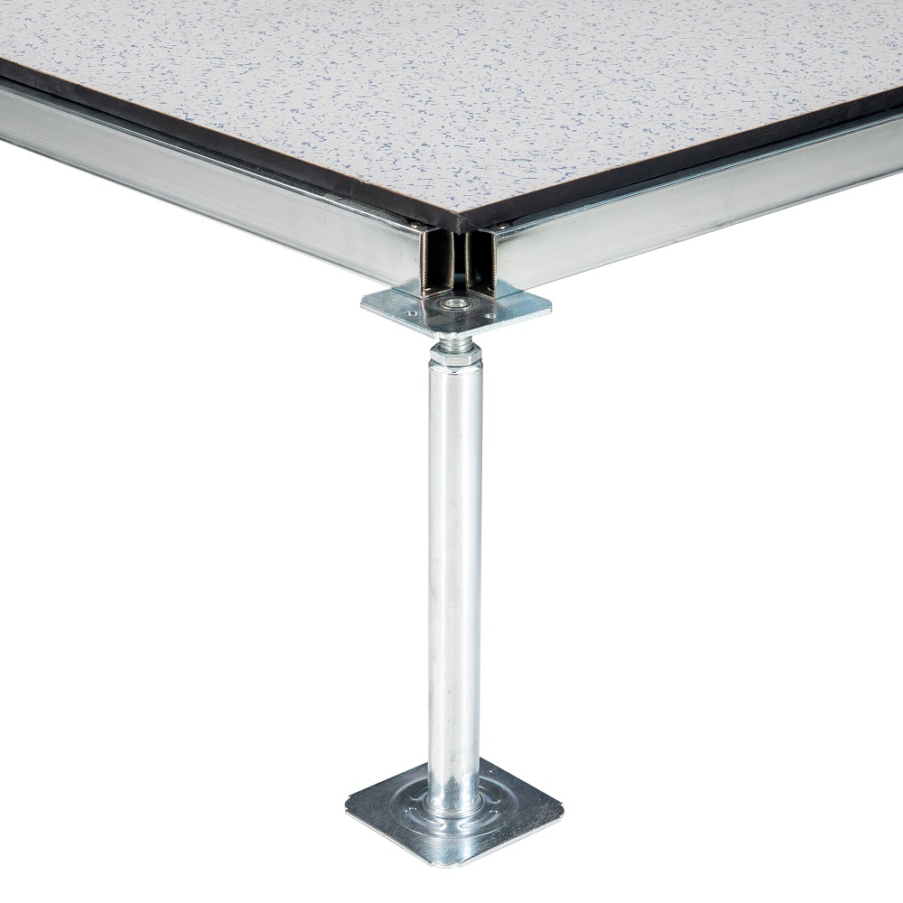 What are the advantages of modular raised floor systems?