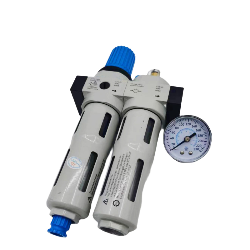 Vervaardiger LR regulatorklep LFR reguleringsfilter FRC twee-stuk FC drie-stuk fisto-tipe lugbron verwerker