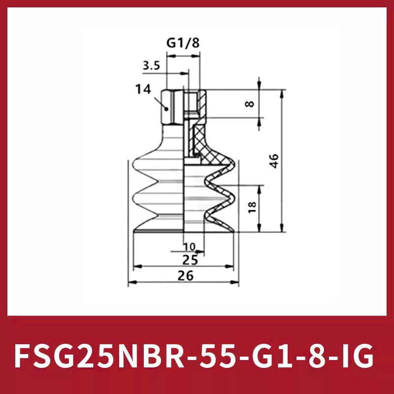 Fsg25nbr-55-g1/8-ig