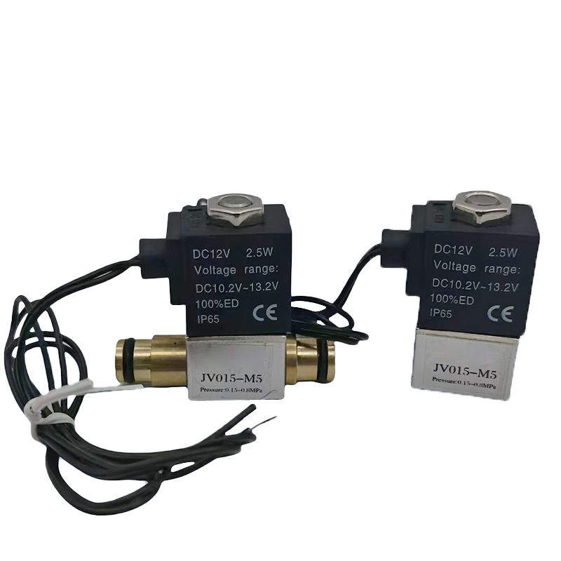 Завод-прадыўца JV015-M5 міні саленойдны клапан прылады для маніпуляцыйных спасабоў двухспосабны саленойдны клапан