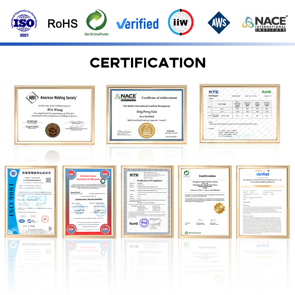 Lambert Successfully Obtains ISO9001 Quality Management System Certification
