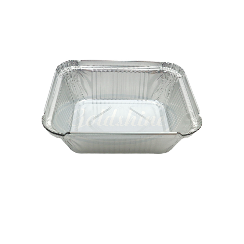 F14840 Aluminiumfolien-Tellerbox für Restaurants