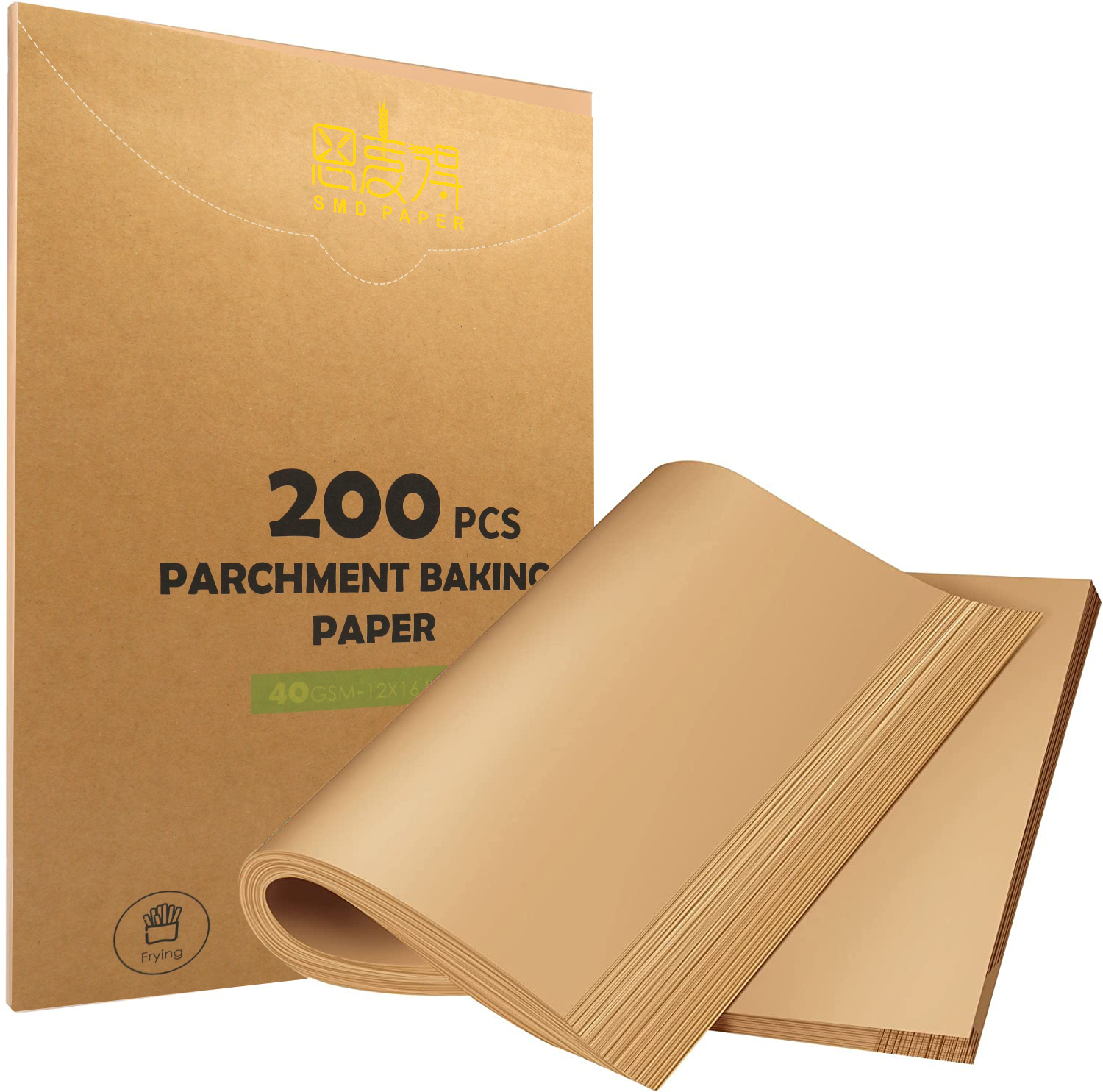 40 gsm silikonbeschichtetes Papier Geschenkpapierbogen