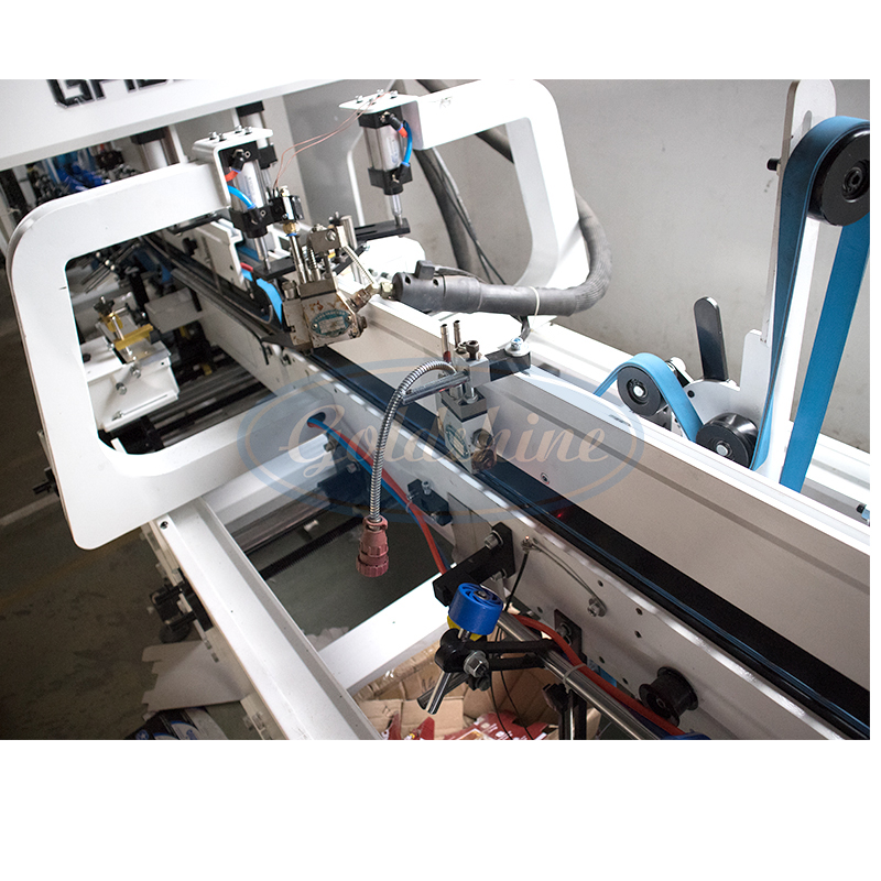 Manufacturer automatic Aluminum Foil Color Box Pasting Machine