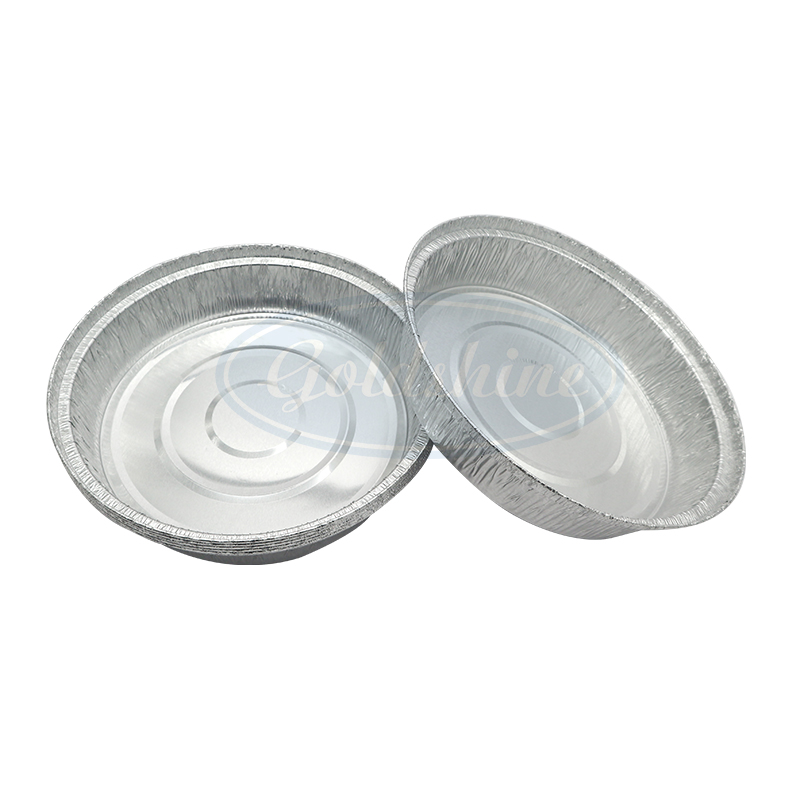 Y20837 Aluminiumfolienbehälter Typ und Lebensmittelverwendung Einweg-Aluminiumfolien-Pizzapfanne