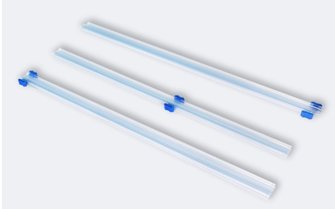 Dao cắt lưỡi trượt nhựa cho màng co PVC trong suốt dùng trong thực phẩm độ cứng cao