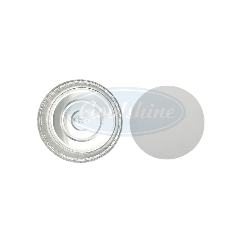 Y20837 Aluminiumfolienbehälter Typ und Lebensmittelverwendung Einweg-Aluminiumfolien-Pizzapfanne