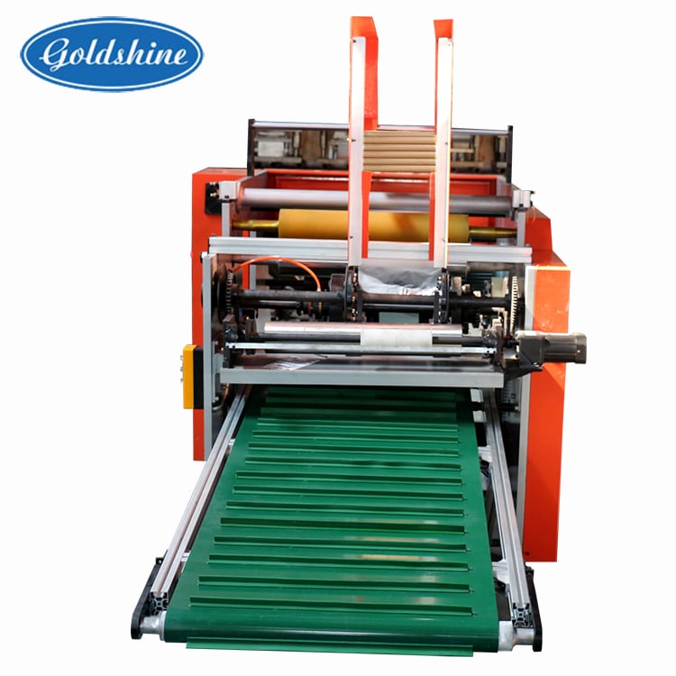 manual aluminium foil roll rewinding and cutting machine