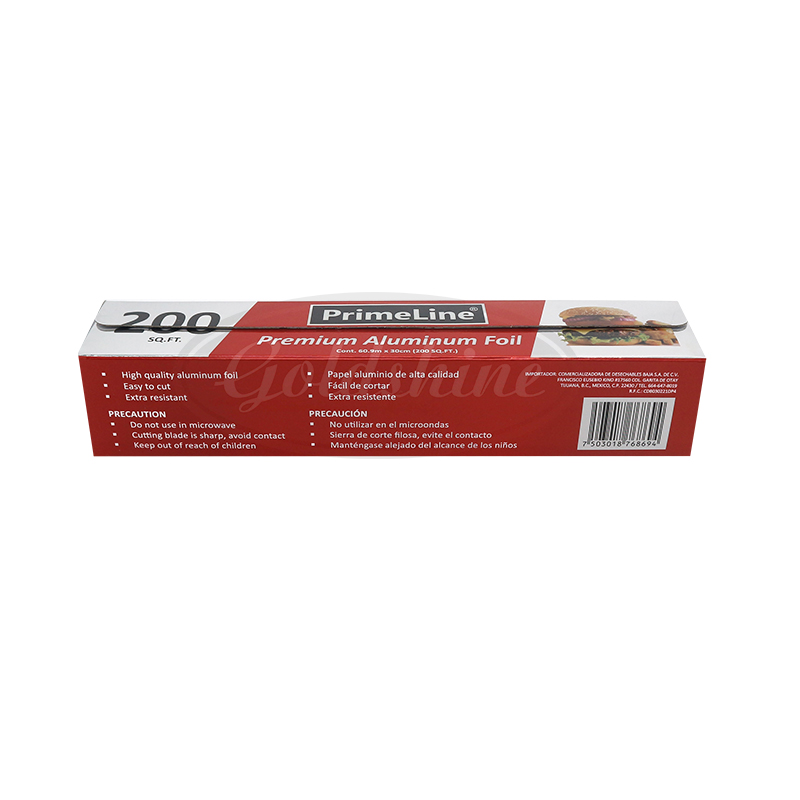 8011 oder 200 SQFT Haushalts-Aluminiumfolie für Lebensmittelverpackung in der Küche
