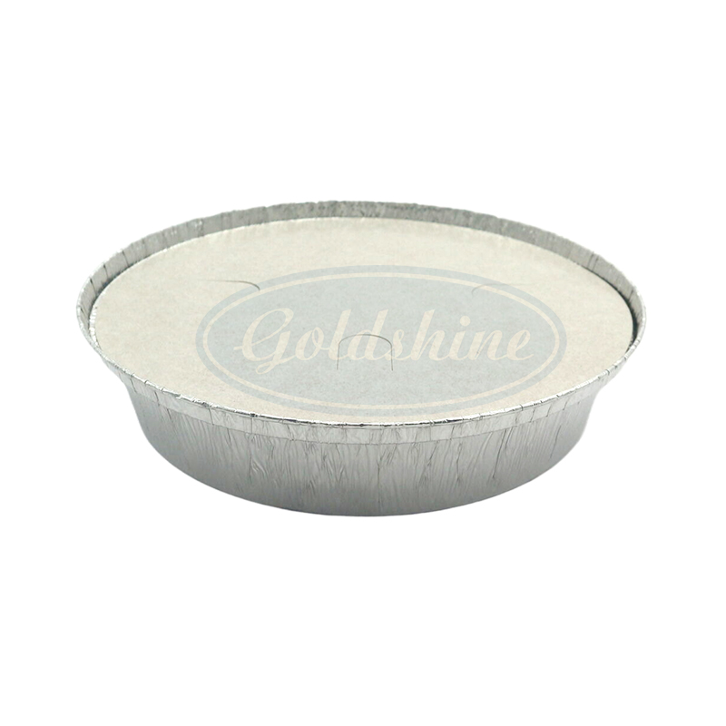 Y20837 Aluminiumfolienbehälter Typ und Lebensmittelverwendung Einweg-Aluminiumfolien-Pizzapfanne