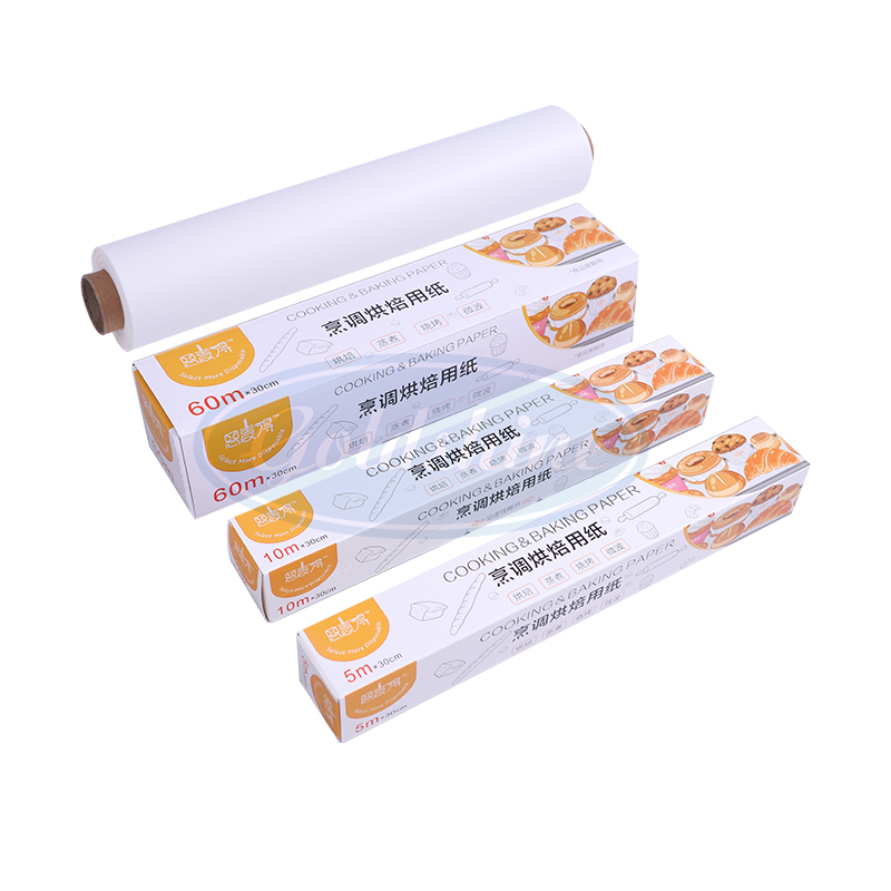 45cm 30cm Breite 5m 10m 60m Backpapier-Rollen mit Silikonbeschichtung