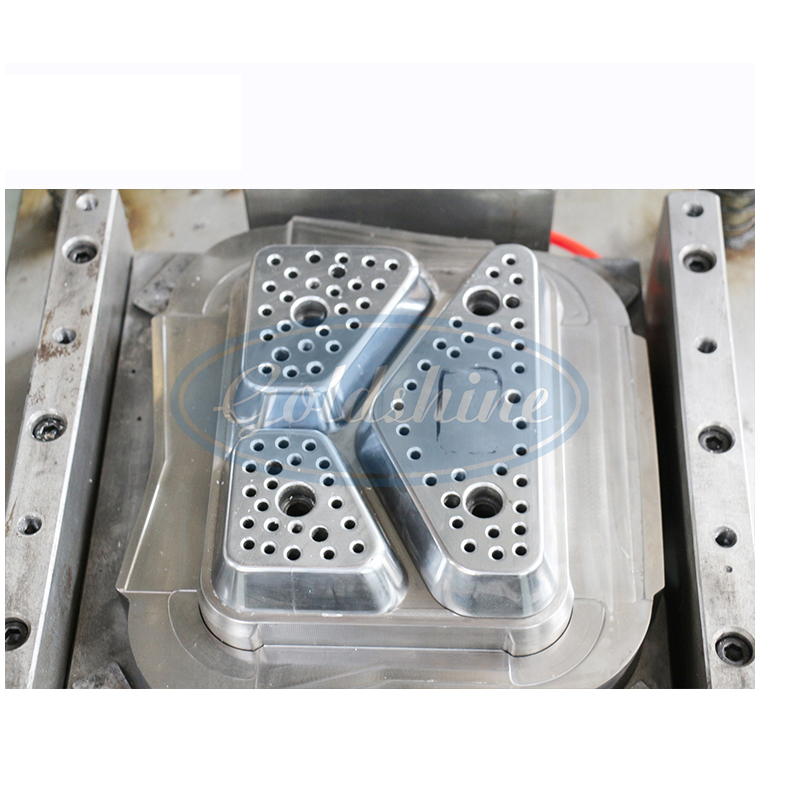 3-Kammer-Alufolie-Lunchbox-Alufolie-Containervorformen