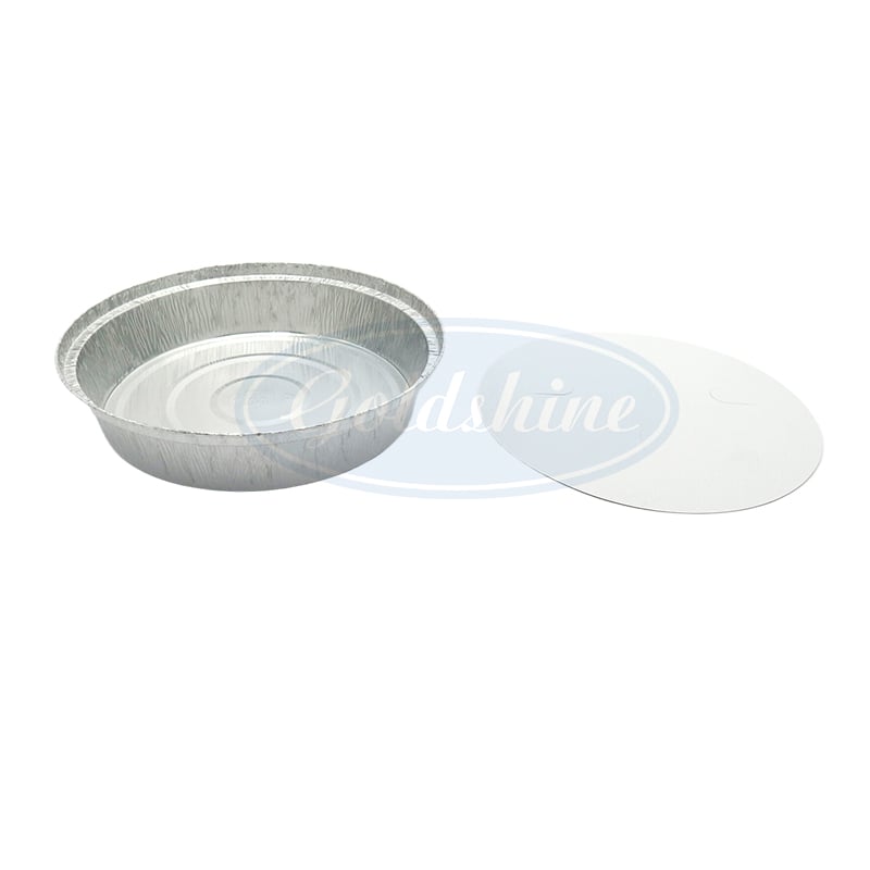 Y20837 Aluminiumfolienbehälter Typ und Lebensmittelverwendung Einweg-Aluminiumfolien-Pizzapfanne