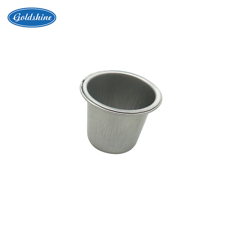 25 ml Farbiger Aluminiumbecher Aluminium-Backbehälter mit Deckel