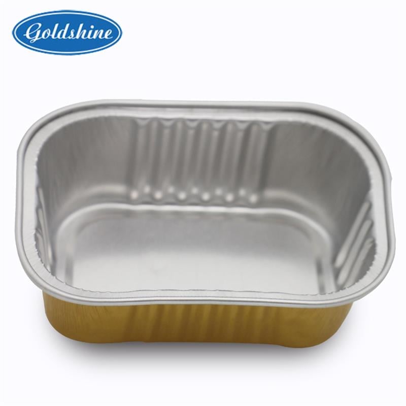 8011-Aluminiumfolienbehälter für Tart Brot Lebensmittelqualität
