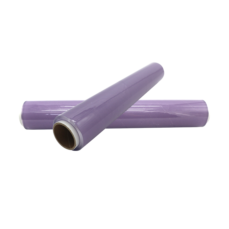 PVC novinka purpurová lepkavá fólie obalovací fólie