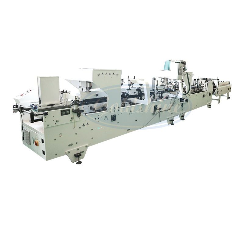 Manufacturer automatic Aluminum Foil Color Box Pasting Machine