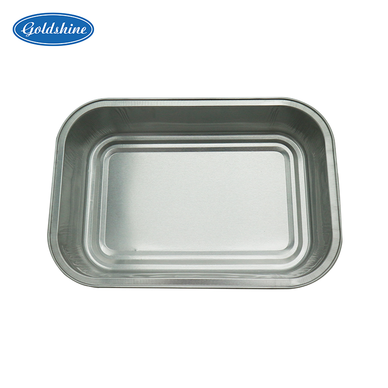 Stapelbare Lebensmittel-Storage-Aluminiumfolien-Container-Box Backbecher