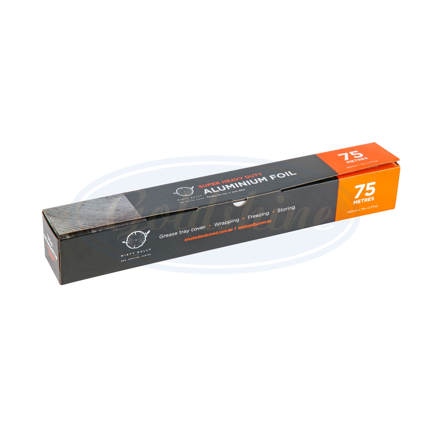 Sicher und Fabrikpreis angepasste 450mm 75m Aluminiumfolie Rolle für Lebensmittelverpackung