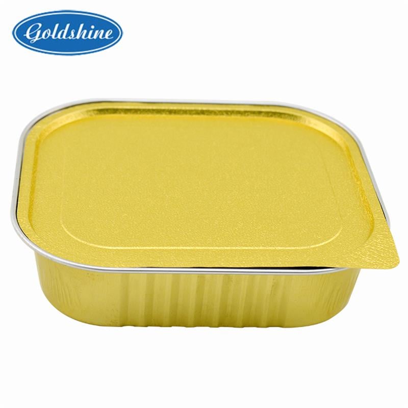 Farbige Einweg-Aluminiumfolien-Backbecher-Container Großhandel