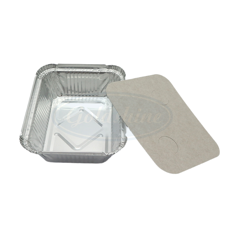 F14840 Aluminiumfolien-Tellerbox für Restaurants