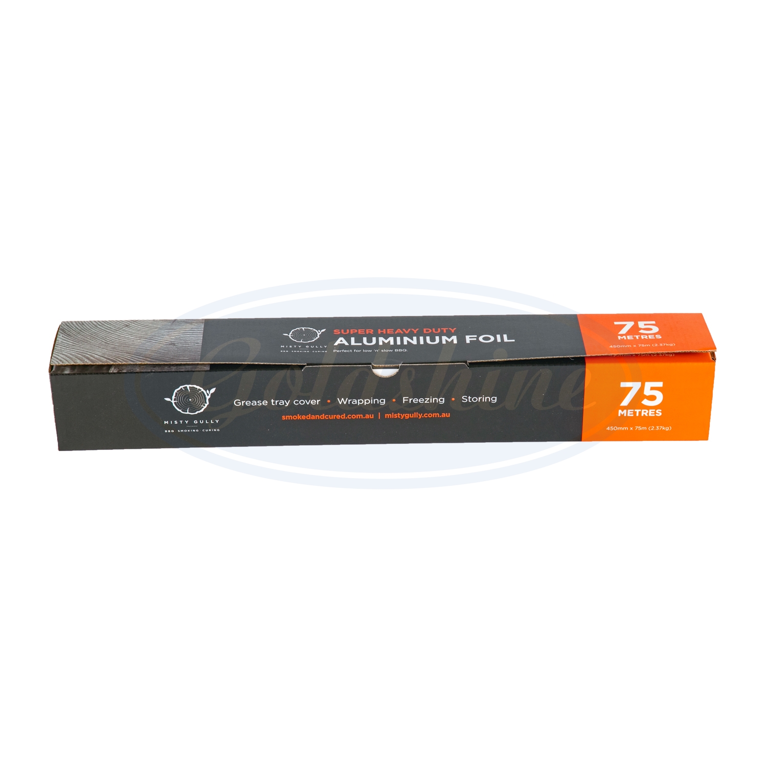 Sicher und Fabrikpreis angepasste 450mm 75m Aluminiumfolie Rolle für Lebensmittelverpackung