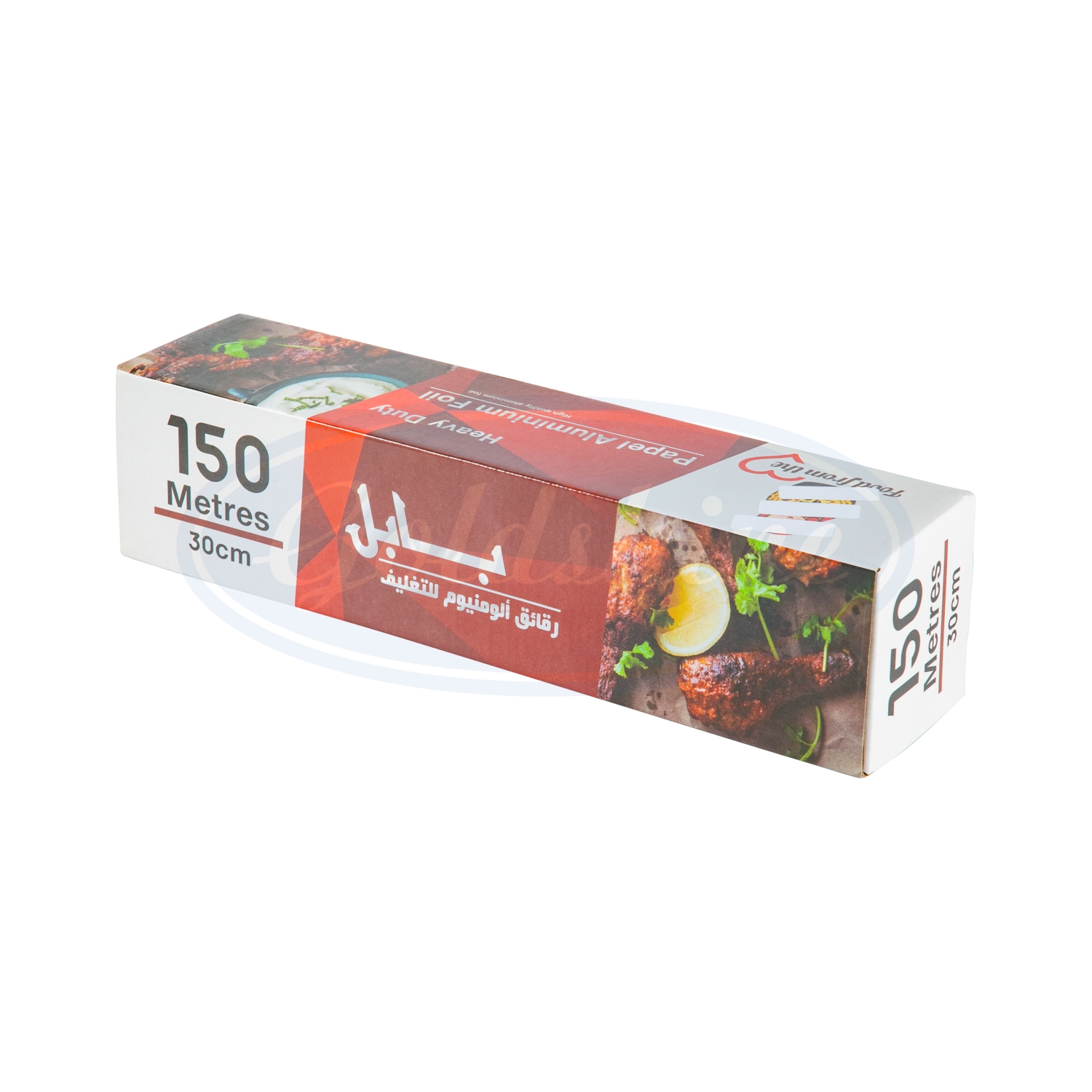 Recyclable Lebensmittelverpackung 30cm 150m Aluminiumfolie Blechfolie