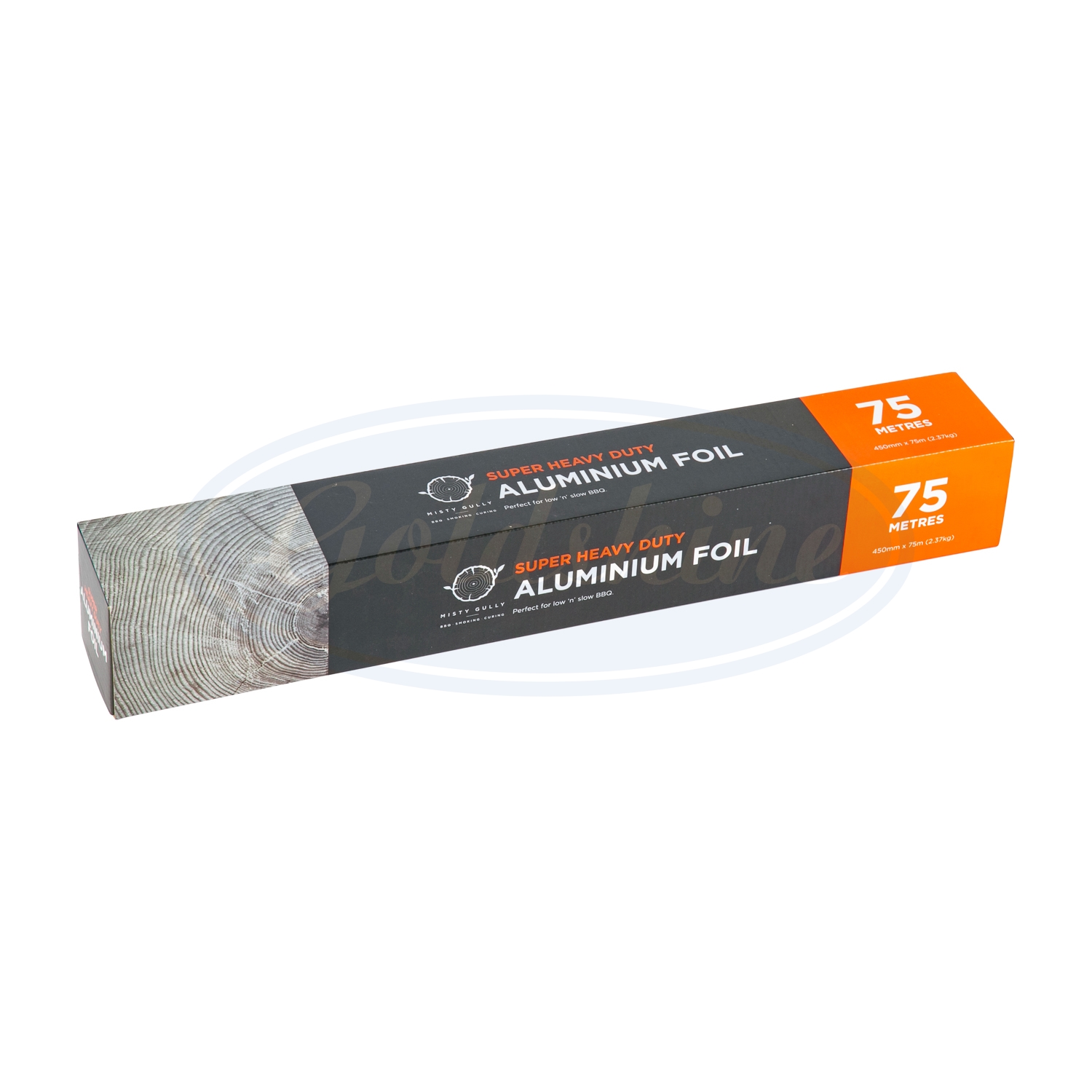Sicher und Fabrikpreis angepasste 450mm 75m Aluminiumfolie Rolle für Lebensmittelverpackung