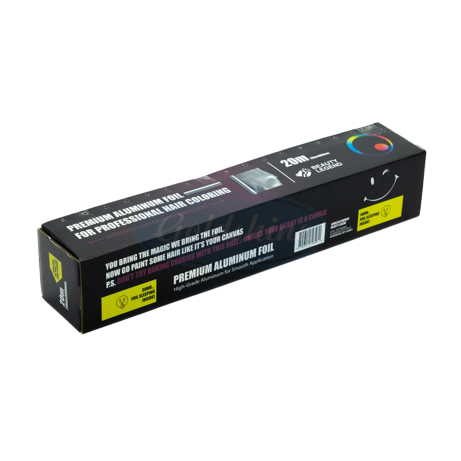 Hliníková fólie na balení potravin, role papíru pro supermarket